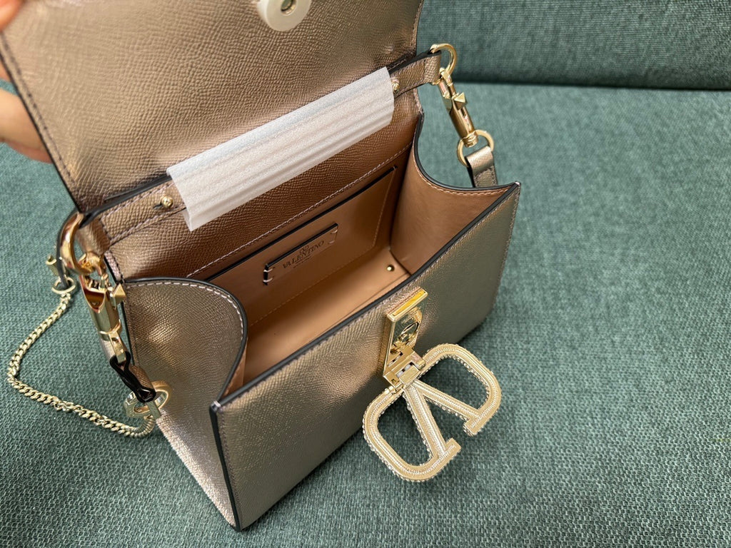 VALENTINO Garavani VSLING Mini Studded Calfskin Handbag