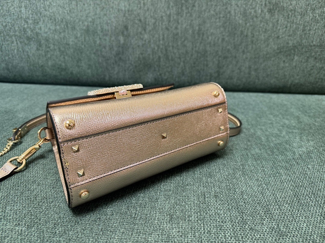 VALENTINO Garavani VSLING Mini Studded Calfskin Handbag