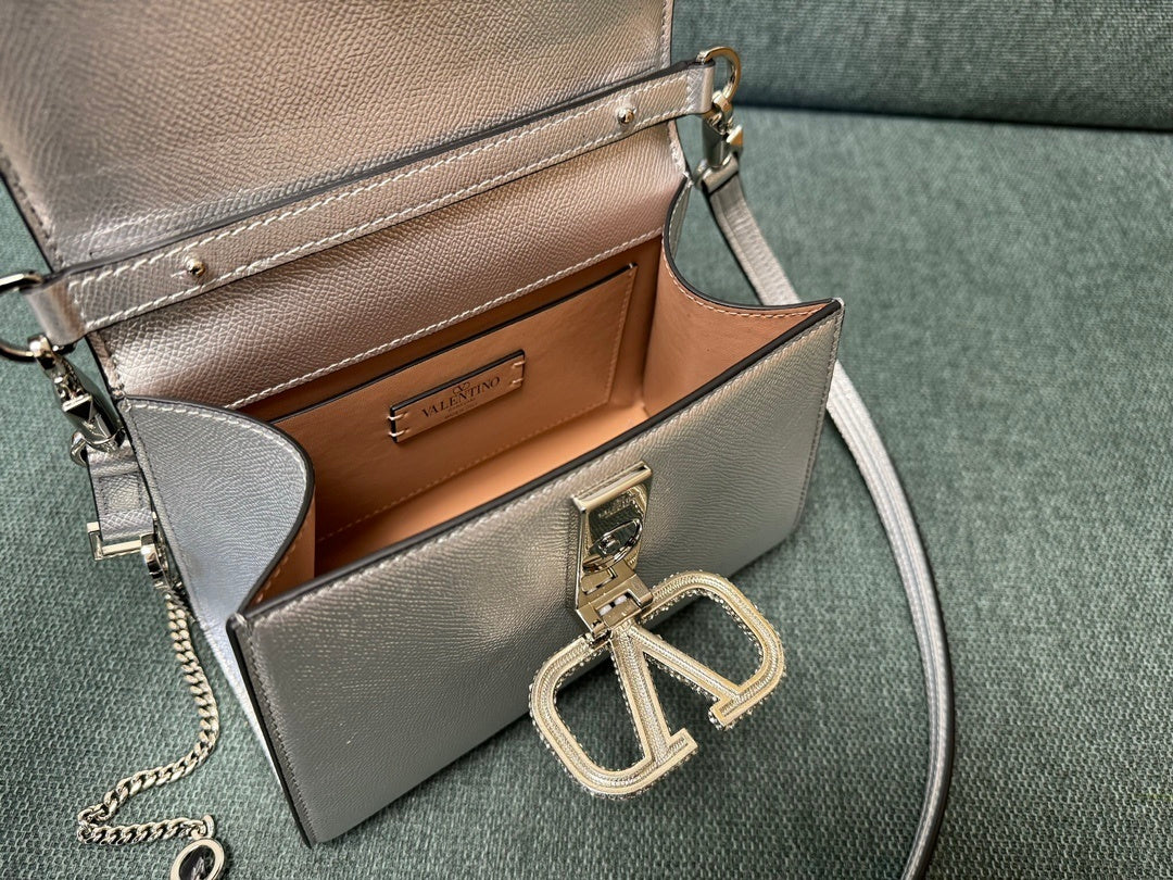 VALENTINO Garavani VSLING Mini Studded Calfskin Handbag