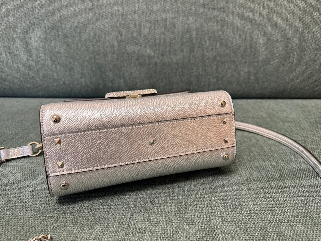 VALENTINO Garavani VSLING Mini Studded Calfskin Handbag
