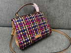 VALENTINO Garavani VSLING Handwoven Top Handle Crossbody Bag