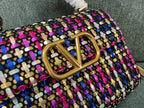 VALENTINO Garavani VSLING Handwoven Top Handle Crossbody Bag