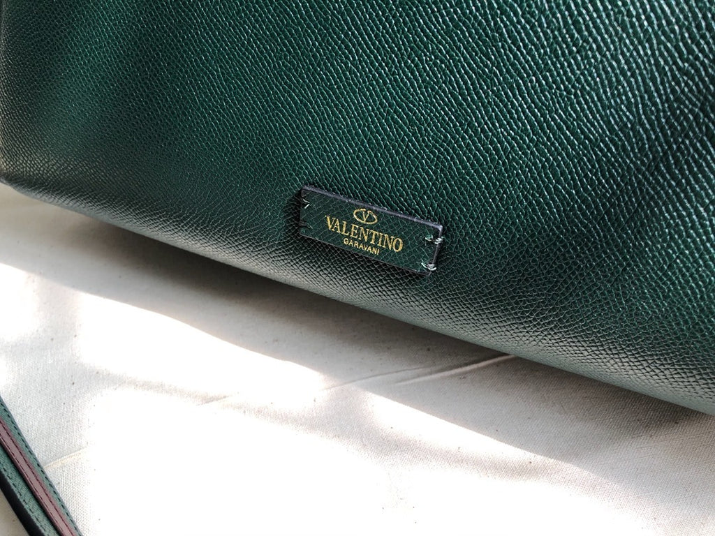 VALENTINO Garavani VSLING Palm-Grain Calfskin Large Top Handle Bag