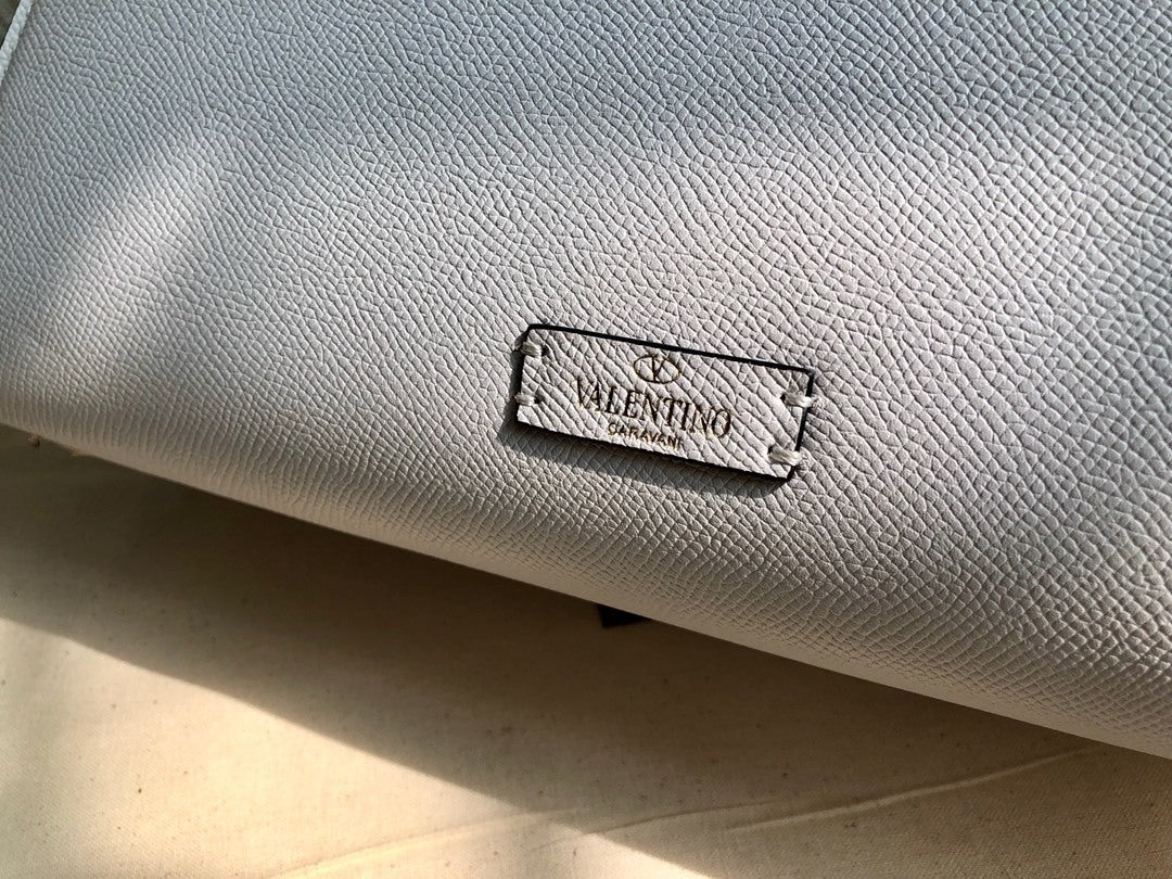 VALENTINO Garavani VSLING Palm-Grain Calfskin Large Top Handle Bag