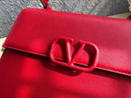 VALENTINO Garavani VSLING Palm-Grain Calfskin Large Top Handle Bag