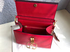 VALENTINO Garavani VSLING Palm-Grain Calfskin Large Top Handle Bag