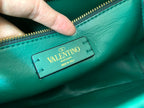 VALENTINO Garavani Roman Stud Lambskin Chain Bag
