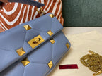 VALENTINO Garavani Roman Stud Lambskin Chain Bag