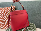 VALENTINO Large Logo Calfskin Bucket Bag
