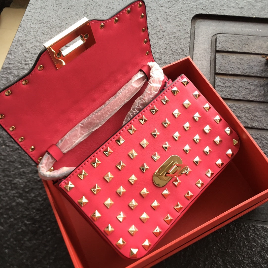 VALENTINO Star Studded Clutch