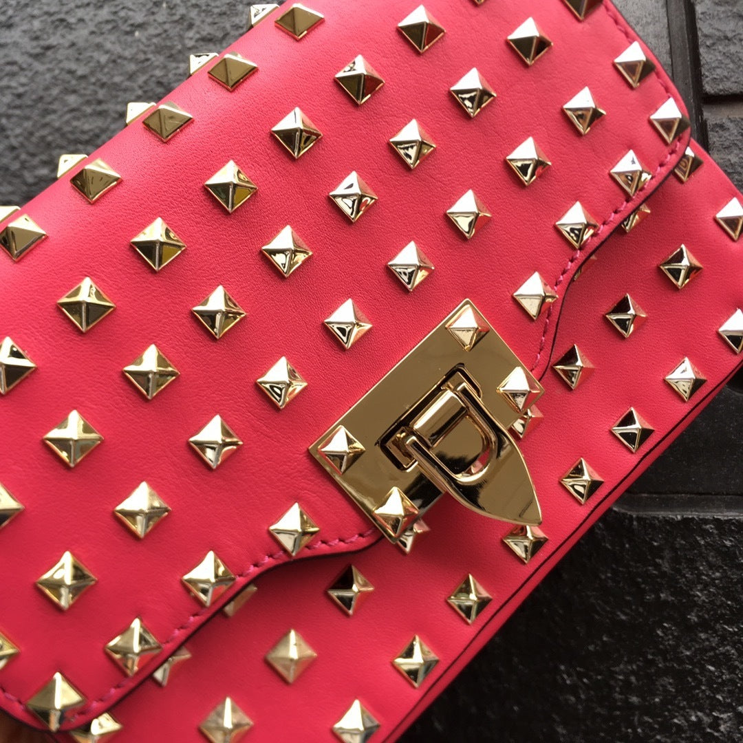 VALENTINO Star Studded Clutch