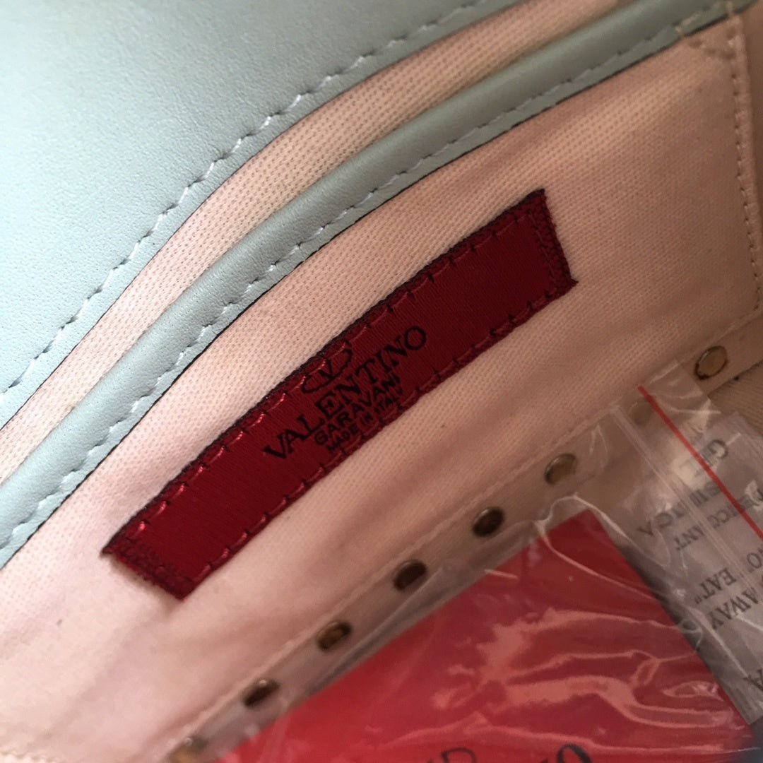 VALENTINO Star Studded Clutch
