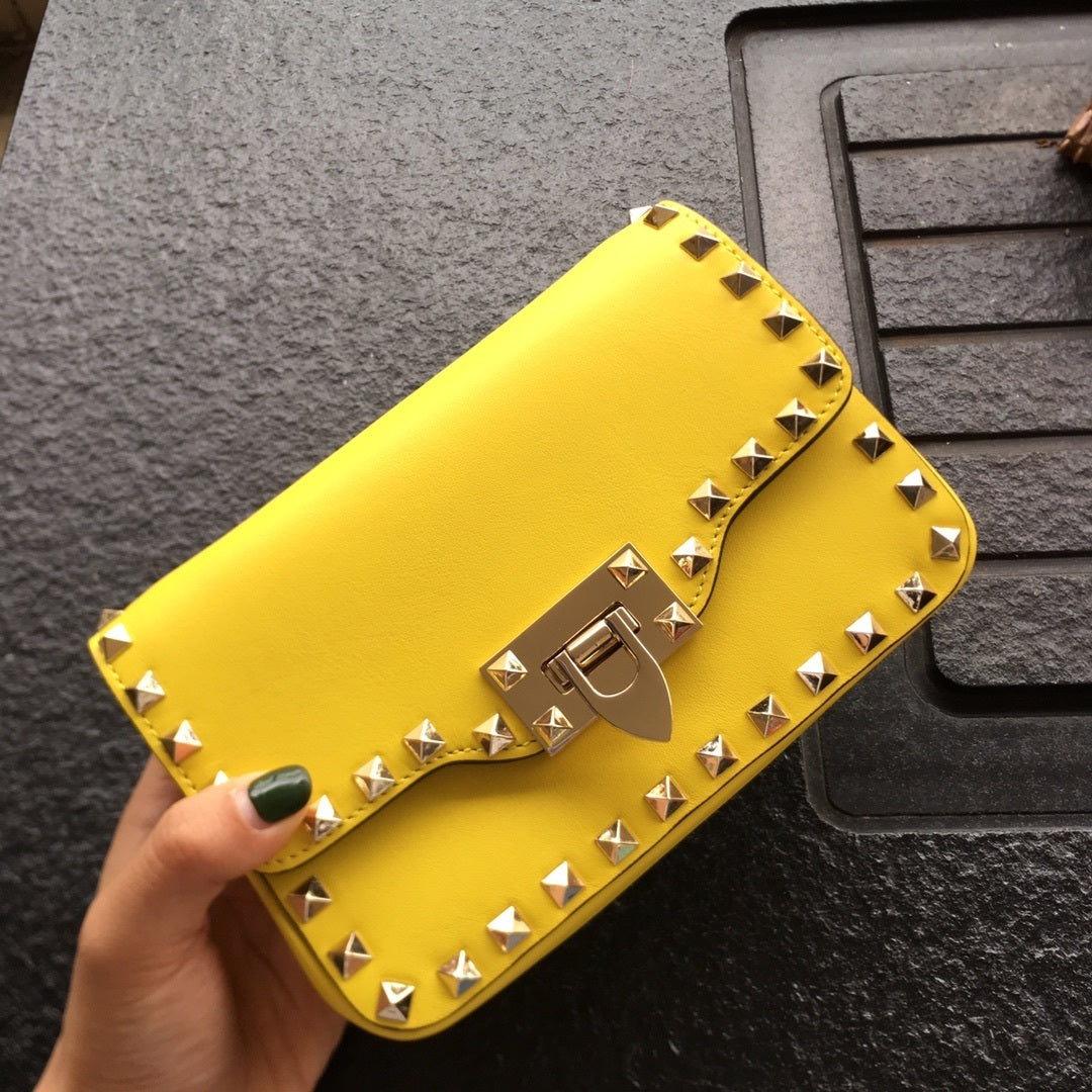 VALENTINO Star Studded Clutch