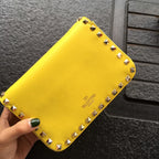 VALENTINO Star Studded Clutch