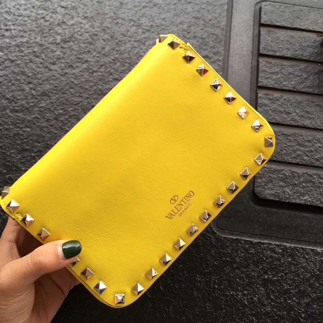 VALENTINO Star Studded Clutch