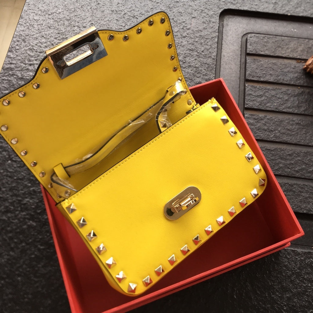 VALENTINO Star Studded Clutch