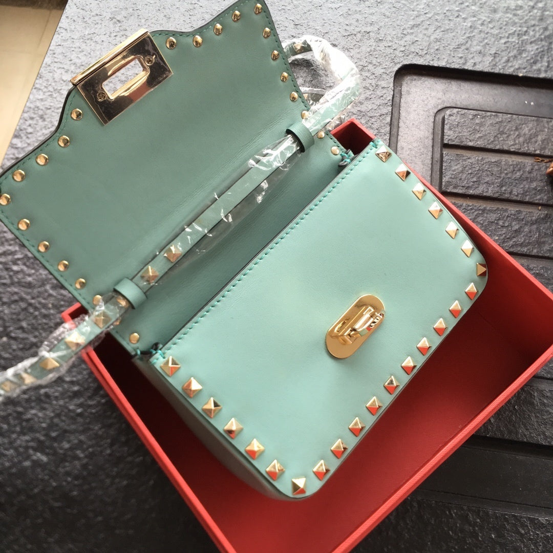 VALENTINO Star Studded Clutch