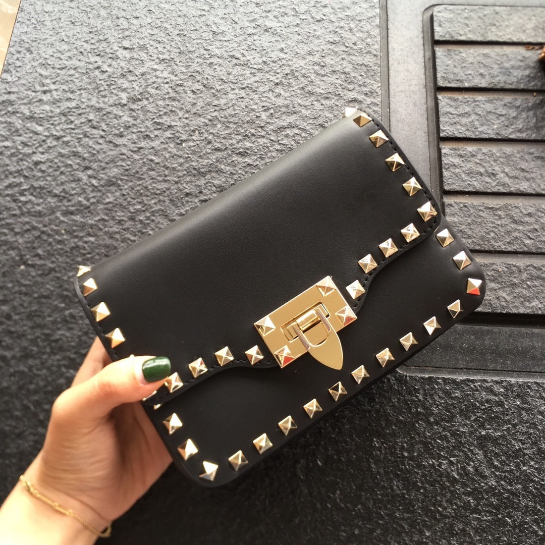 VALENTINO Star Studded Clutch