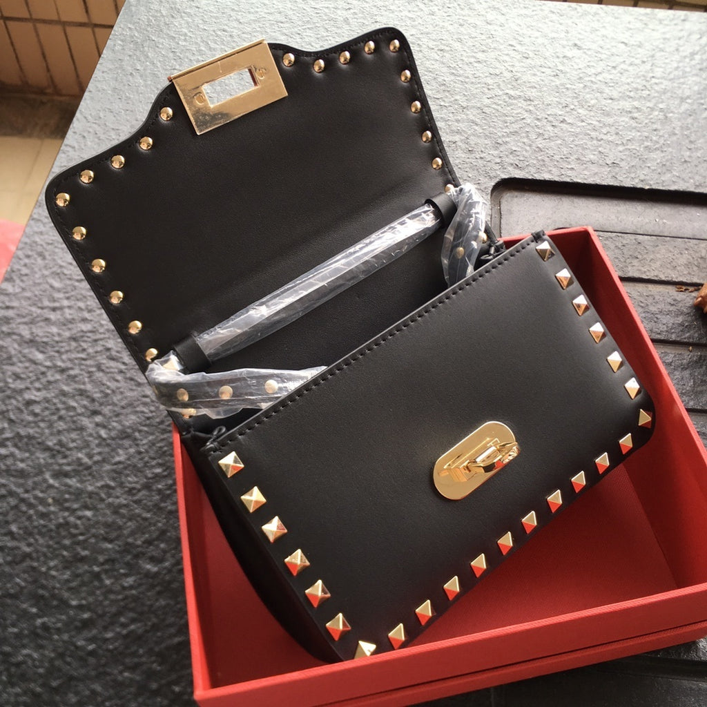 VALENTINO Star Studded Clutch
