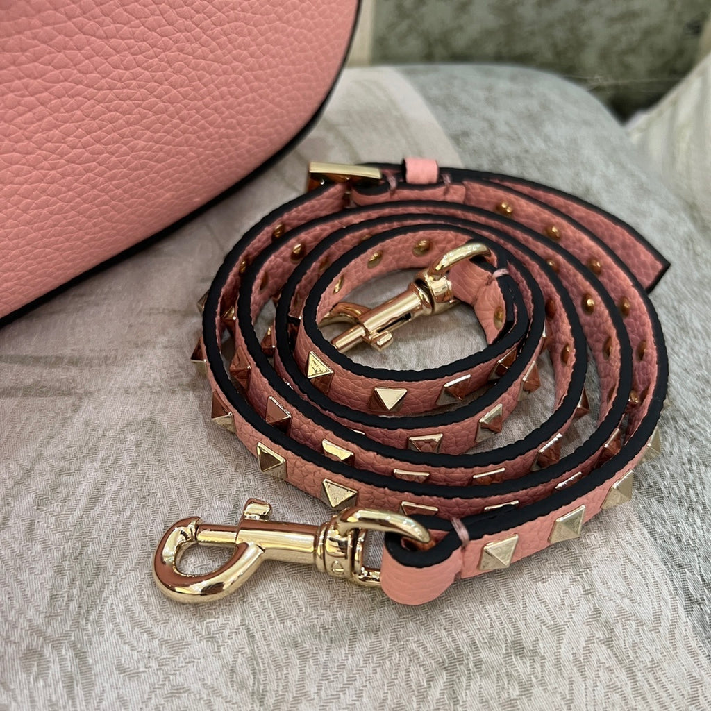 VALENTINO Garavani Rockstud Small Calfskin Hobo Bag
