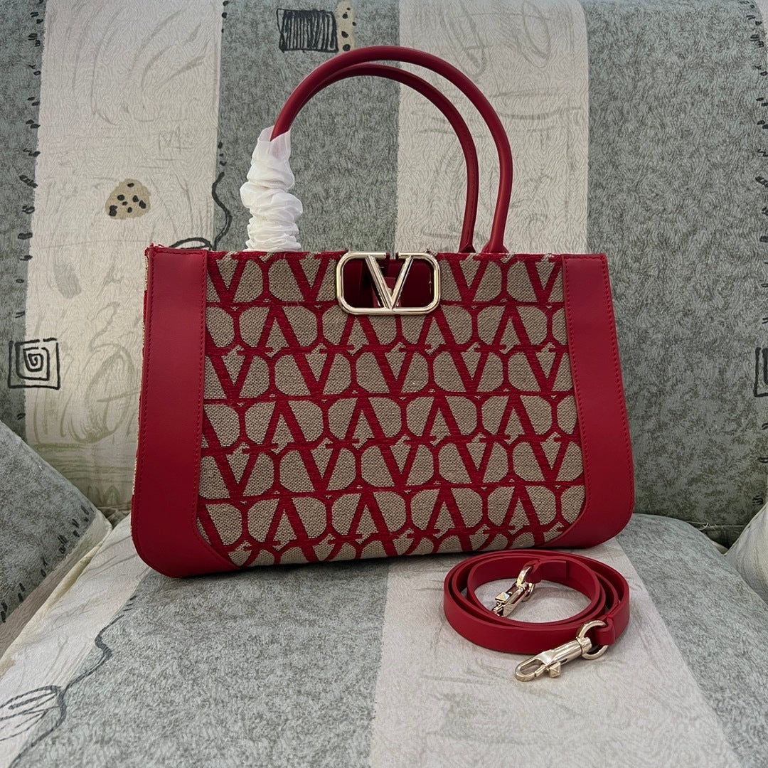 VALENTINO Garavani VLOGO Signature Embroidered Handbag