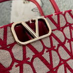 VALENTINO Garavani VLOGO Signature Embroidered Handbag
