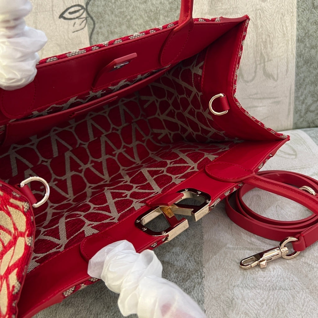 VALENTINO Garavani VLOGO Signature Embroidered Handbag