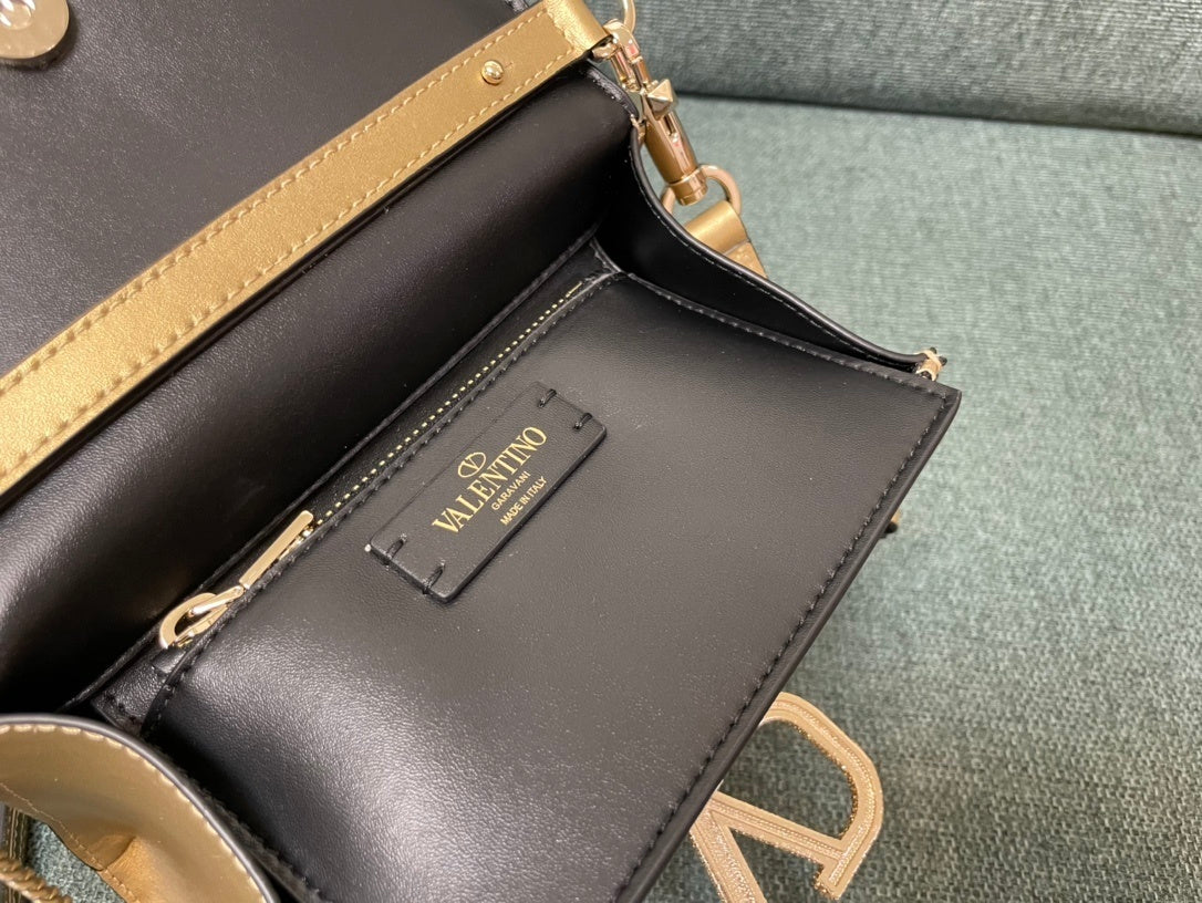 VALENTINO Garavani VSLING Mini Crystal-Embellished Bag