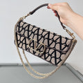 VALENTINO VLogo Signature Calfskin Shoulder Bag