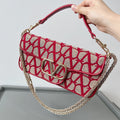 VALENTINO VLogo Signature Calfskin Shoulder Bag