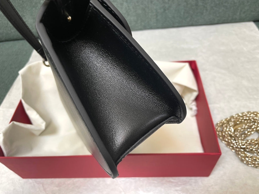 VALENTINO VLogo Signature Calfskin Shoulder Bag