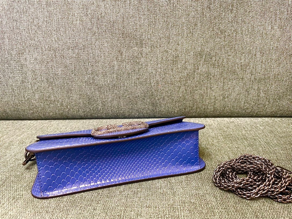 VALENTINO Garavani Miniloc Calfskin Bag
