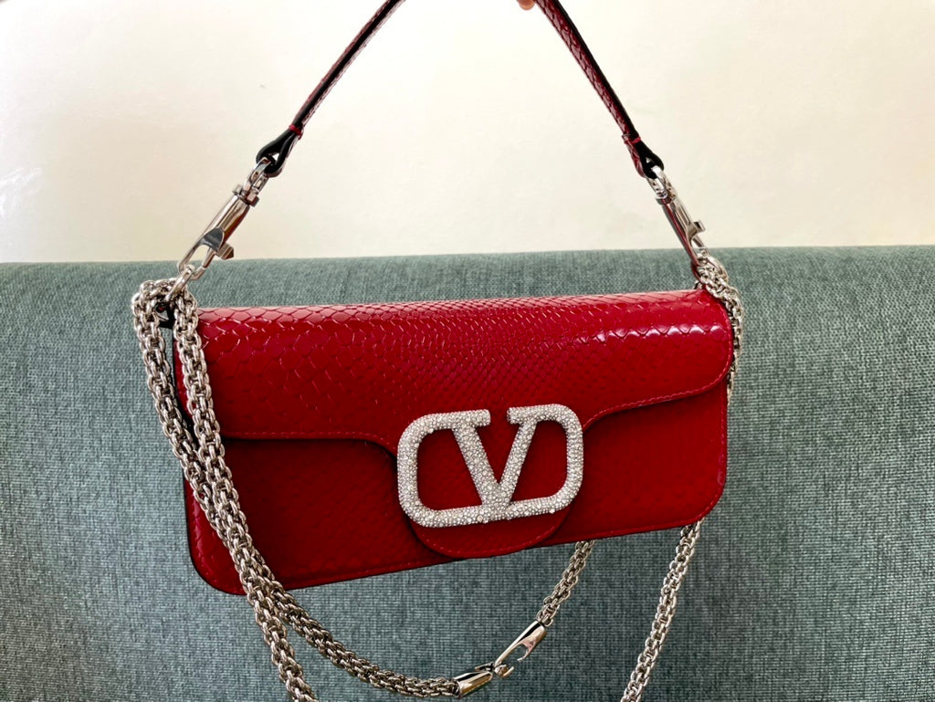 VALENTINO Garavani Miniloc Calfskin Bag