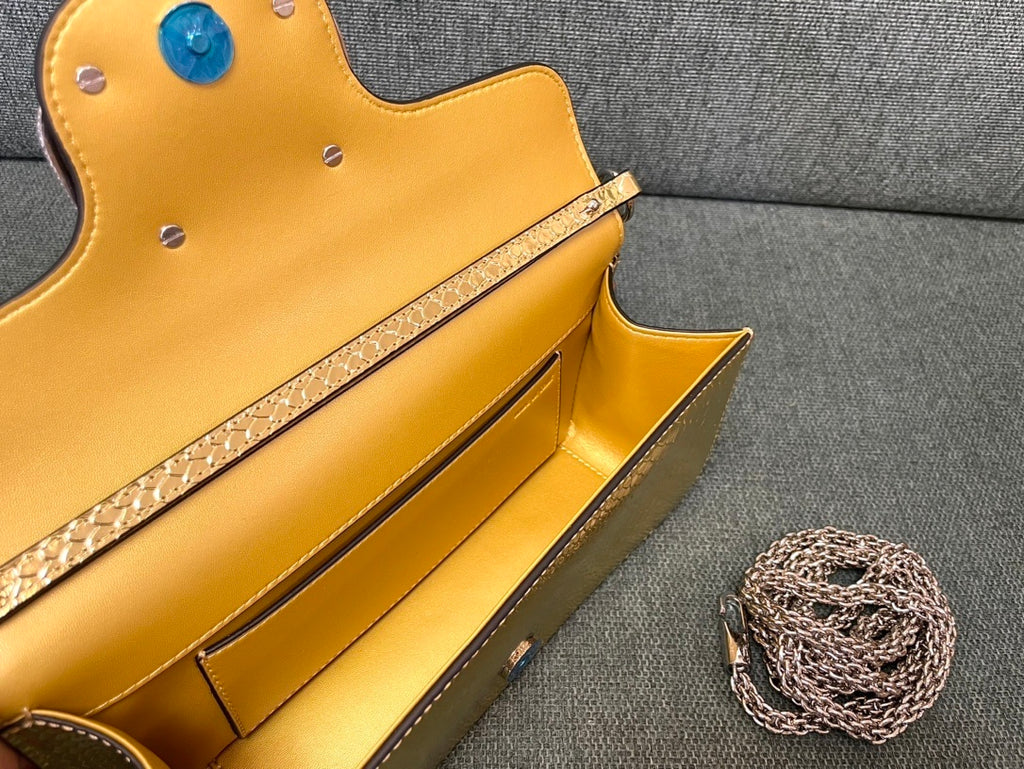 VALENTINO Garavani Miniloc Calfskin Bag