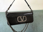 VALENTINO Garavani Miniloc Calfskin Bag