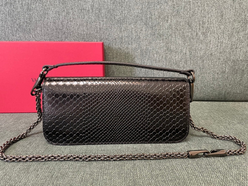 VALENTINO Garavani Miniloc Calfskin Bag