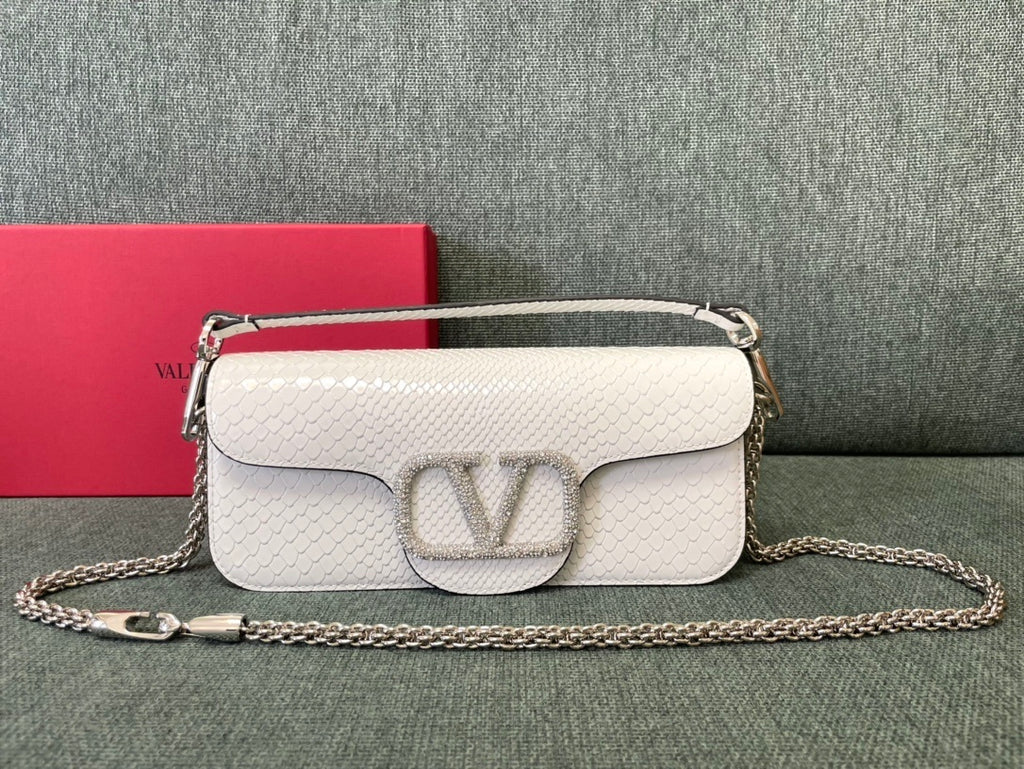 VALENTINO Garavani Miniloc Calfskin Bag
