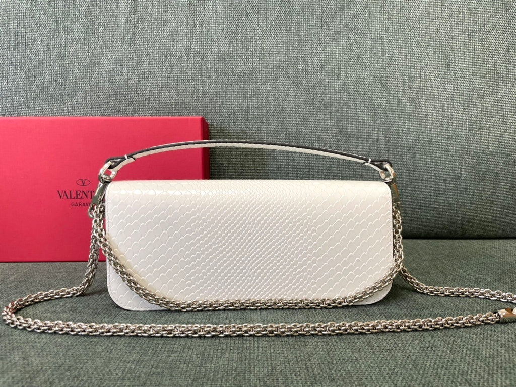 VALENTINO Garavani Miniloc Calfskin Bag