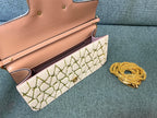 VALENTINO VLogo Signature Beaded Calfskin Shoulder Bag