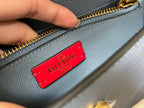 VALENTINO Garavani VLogo Signature Grained Calfskin Pouch