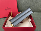 VALENTINO Garavani VLogo Signature Grained Calfskin Pouch