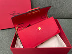 VALENTINO Garavani VLogo Signature Grained Calfskin Pouch