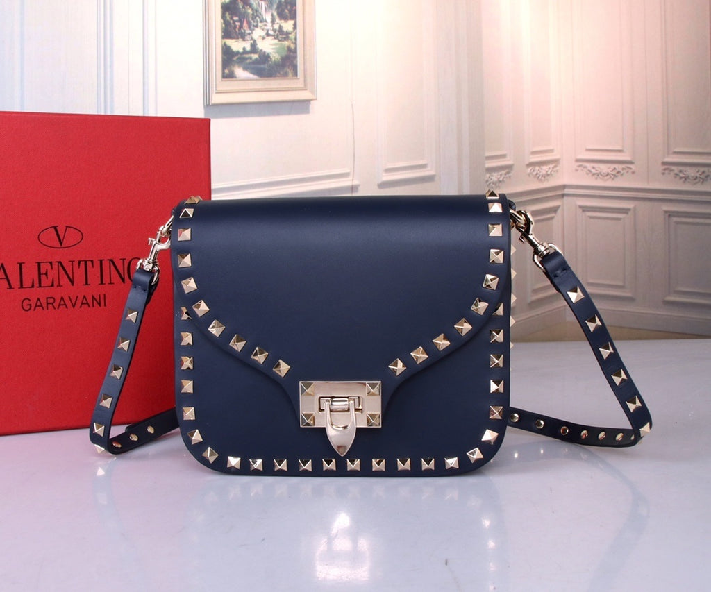VALENTINO Calfskin Crossbody Bag