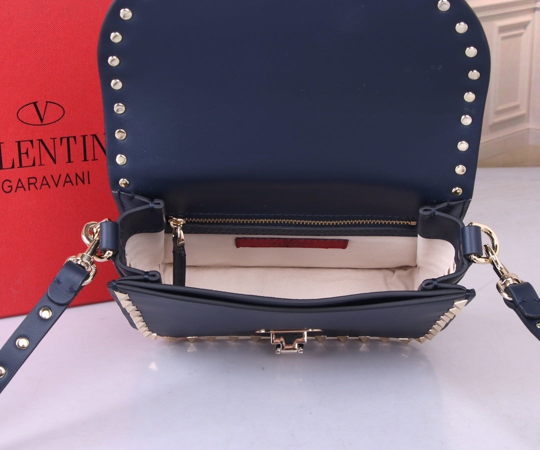 VALENTINO Calfskin Crossbody Bag