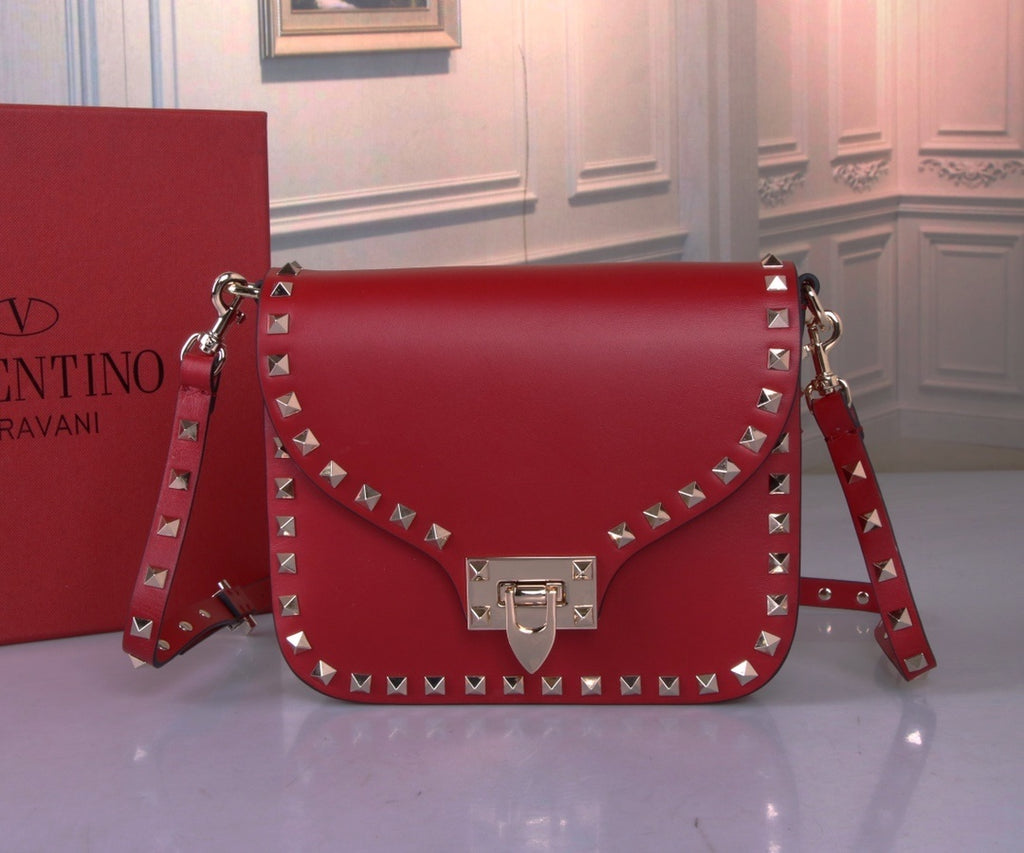 VALENTINO Calfskin Crossbody Bag