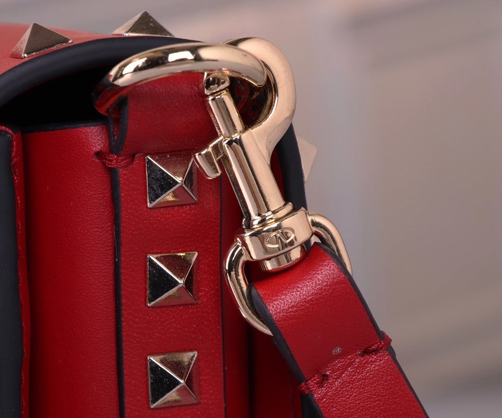VALENTINO Calfskin Crossbody Bag