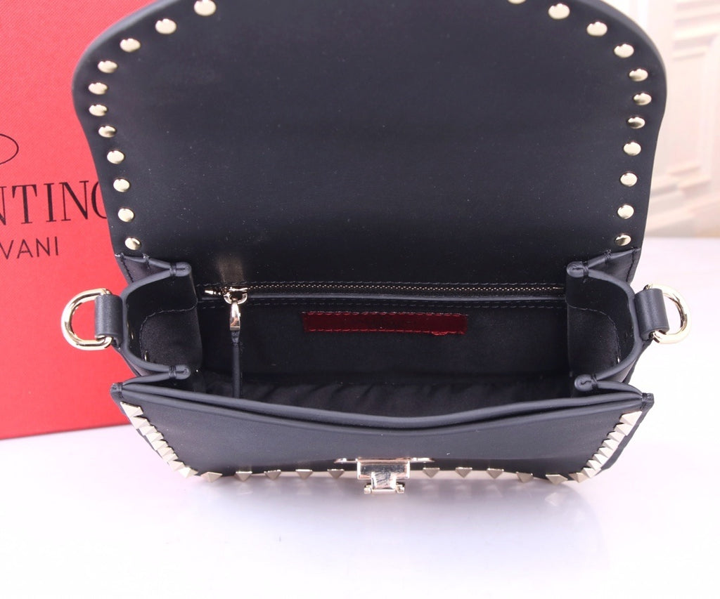VALENTINO Calfskin Crossbody Bag