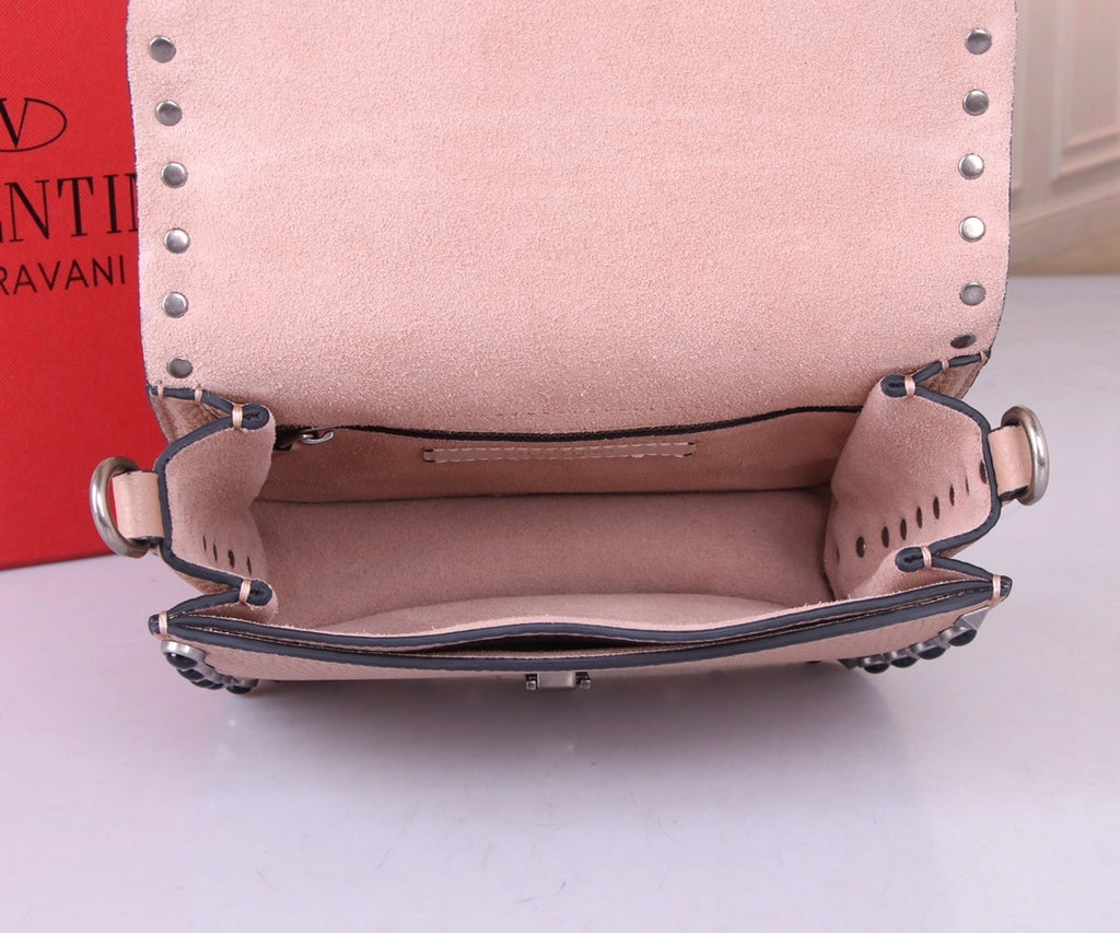 VALENTINO Calfskin Crossbody Bag