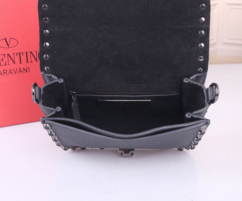 VALENTINO Calfskin Crossbody Bag