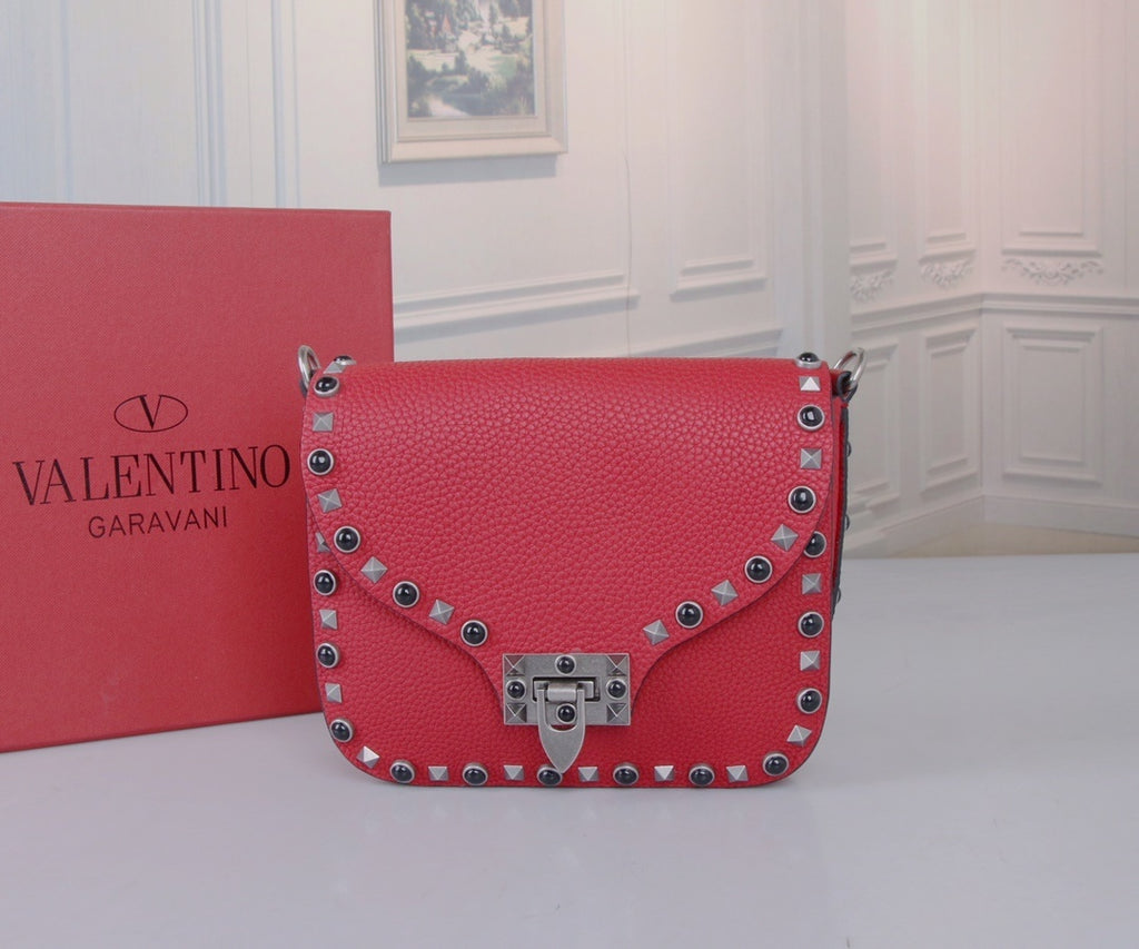 VALENTINO Calfskin Crossbody Bag